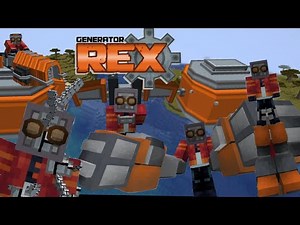 Minecraft Generator Rex Mod (Heroes United)