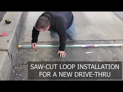 Saw-Cut Loop Installation