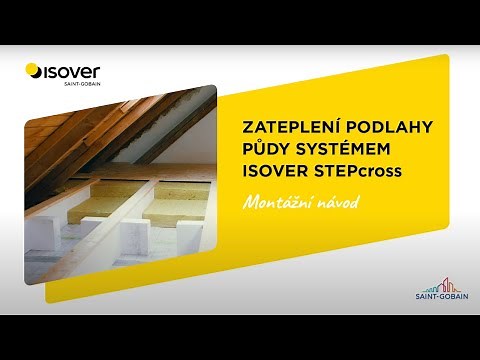 Zateplení podlahy půdy systémem STEPcross