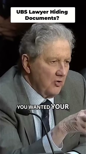 Sen. John Kennedy clashes with UBS Executive