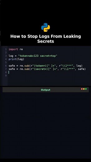 How to Stop Logs From Leaking Secrets #logging