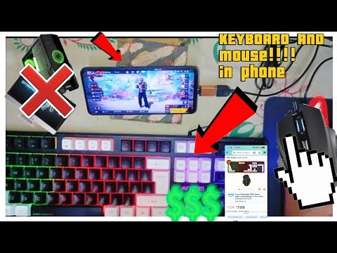 GAMEPLAY IN PHONE WITH | KEYBOARD | & |MOUSE !!!!!!