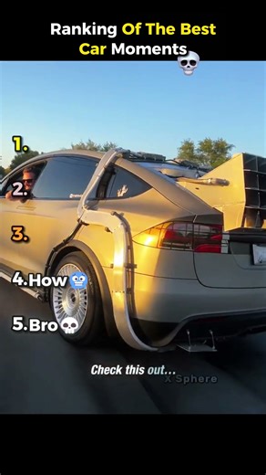Ranking The Best Car Moments..💀