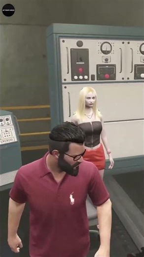 Micheal Saves Los Santos From Megan 2.0 In GTA 5 #gta #gta5 #shorts