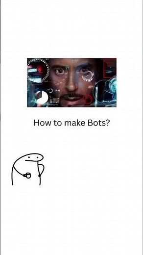 🚀 How to Make Bots Like JARVIS 🤖 • 🤖 Bot vs Robot #shorts #viral #trending