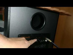 Klipsch R-100SW chuffing noise