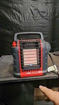 How to easily heat your greenhouse "Mr Heater Portable Buddy"