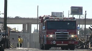 'Everything is gone': Cause of massive fire at Modesto pallet yard under investigation