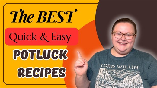 Best quick and easy potluck recipes perfect for feeding a crowd