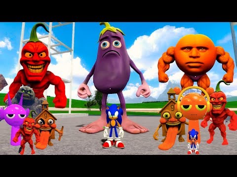 Sonic vs Brainrot Anomaly in Garry's Mod Coffin Dance Music Game PART6