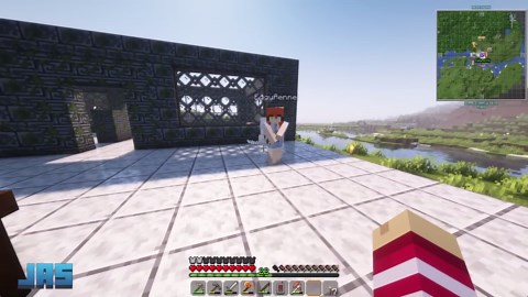 Jazzy Befriends a Bee in Modded Minecraft: Create Astral Ep 19