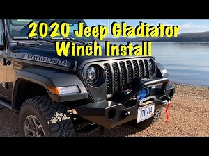 How to install a Winch - Jeep Gladiator / Wrangler JT TJ YJ JK JL