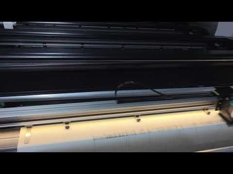 Garment cad plotter printer.. new series with uv light. 