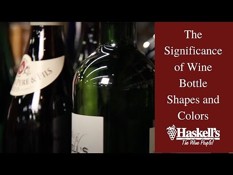 The Significance of Wine Bottle Shapes and Colors