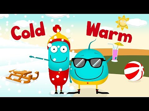 *FULL SONG WARM COLD* | This & That | opposites nursery rhymes | learn for kids