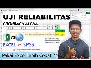 SPSS vs Microsoft Excel Reliability Test