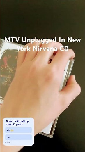 MTV Unplugged In New York Nirvana CD #nirvana #kurtcobain #unplugged #90s #grunge #rock