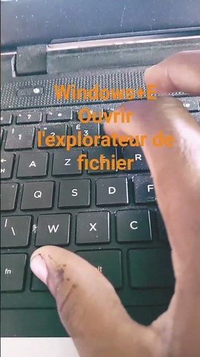 comment ouvrir l'explorateur de fichiers #windows