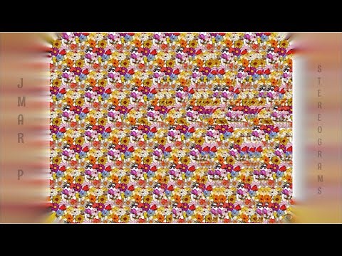 Fun With Stereograms, can you see her?