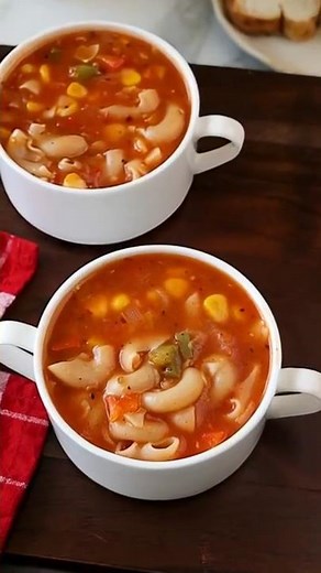 Macaroni Soup Recipe I Vegetable Pasta Soup I Best Soup