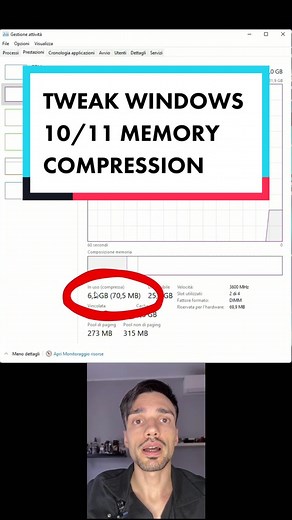 Memory Compression Tweak for Windows 10/11: Enable-MMAgent