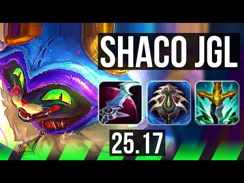 SHACO vs ZED (JGL) | KR Diamond | 25.17