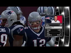 Madden NFL 12 Gameplay - Franchise mode - Dallas Cowboys vs New England Patriots