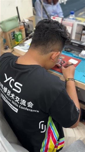 LCD replacement in less than an hour is done !!️ #repairingadget #servicehp #iwatch