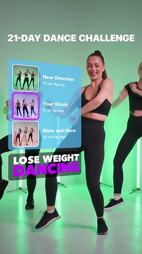 Effective Cardio Dance Workouts and Exercise: ✅ Step-by-step lessons ✅ Longterm results ✅ No equipment needed Join our Home Dance Challenge now! | Dancebit - Shape Up with Dance