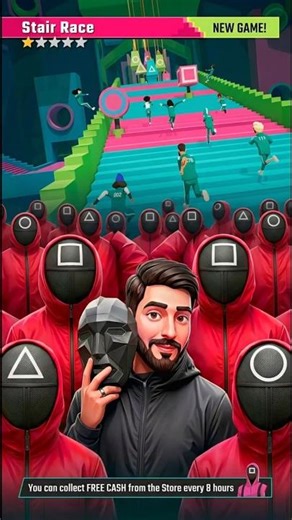 Stair Race Gameplay🏃| Squid Game: Unleashed