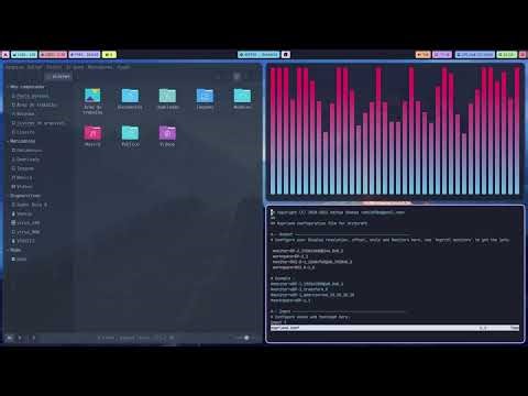 My Arch linux Wayland with Hyprland.