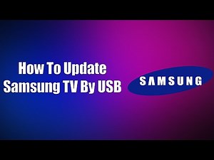 How To Update Samsung TV By USB