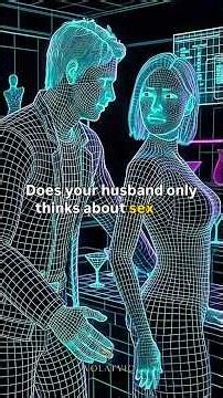 Does husband only think about sex if he wants it often?🤔#couple #relationship #love #emotional
