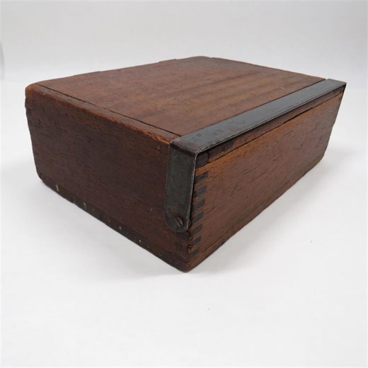 Wood Storage Box Antique Storage Collectible - Etsy