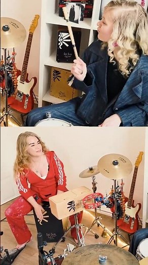 Drummer vs Cajon Player Battle 🥁⚡