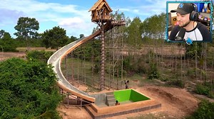 The Secret Treehouse Pool Build That Took 100 Days Of Extreme Work