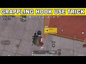 How To Use Grappling Hook Pubg Mobile || Grappling Hook Use