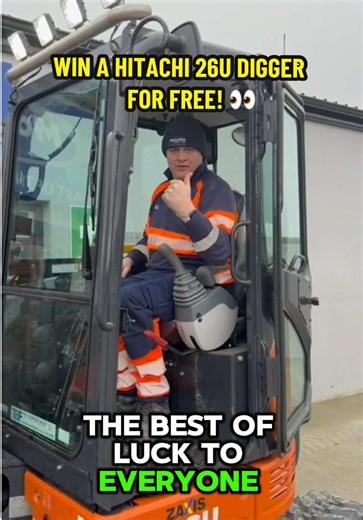💣 🚨 WIN A BRAND NEW DIGGER – WORTH €50,000! 🚨💣 We’re giving away a brand new Hitachi 26U digger, valued at €50,000, here at Moycullen Plant & Tool Hire — and it’s FREE to enter! 💥 How to enter: Spend €1,000 VAT or more in one transaction, either in-store or on hire, and you’re automatically entered into the draw! ✅ No entry fee ✅ No forms 🎯 Just spend & you’re in! 📅 Competition starts 19th January 2026 🏆 One lucky winner will take home a digger worth €50,000! T&Cs apply — http://moyculle
