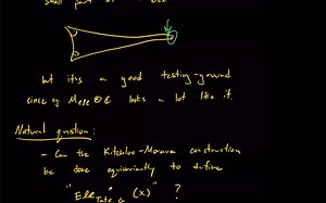 Kiran Luecke: Completed K theory and Equivariant Elliptic Cohomology