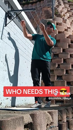 FOLDABLE WASHING LINES 🤯 PERFECT FOR TIGHT SPACES 😜