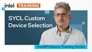 15 reactions | Get started programming for multi-accelerator systems with the oneAPI Basics Series and Guy Tamir. Learn to develop heterogeneous systems and select specific accelerators to optimize performance. Watch the full training video here. #SYCL #oneAPI https://www.youtube.com/watch?v=vINMvDxUxUk | Intel Developer Zone | Facebook