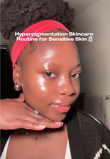 My hyperpigmentation skincare routine video for gentle and sensitive skin 🧖🏽‍♀️💗 #anua #skincare #hyperpigmentation #sensitiveskin #darkspots #skincarecommunity