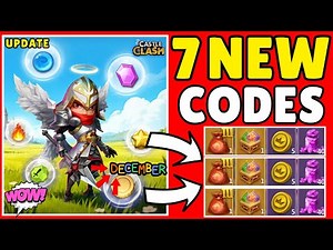 ✅ CASTLE CLASH SECRET CODES 🎁 AMAZING REWARD CASTLE CLASH 🎁 CASTLE CLASH WINTER UPDATED CODES