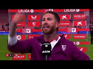 Sergio Ramos furious after the match: “Respect the people!”