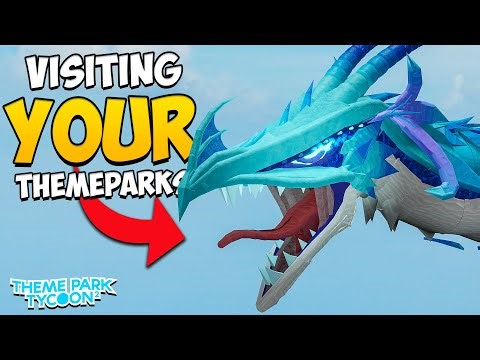 Visiting Your Theme Parks in Theme Park Tycoon 2!