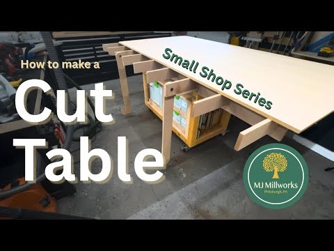 How to Make a Cut Table for a Small Shop