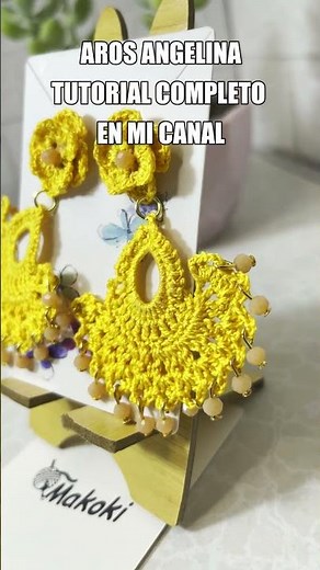 ¡Mira cómo hacer estos aros de crochet fáciles y bonitos!