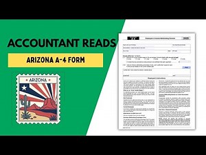Understanding the Arizona A-4 Form for 2025 | Payroll Guidance
