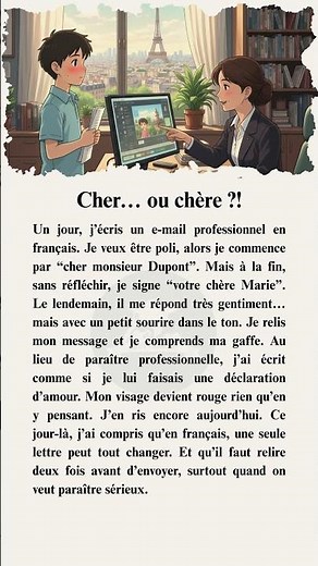 Learn French “cher” or “chère” The mistake everyone makes! #french #learnfrench #CœurFrançais
