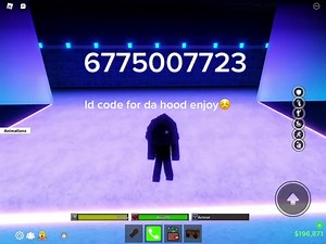 I’d code for da hood